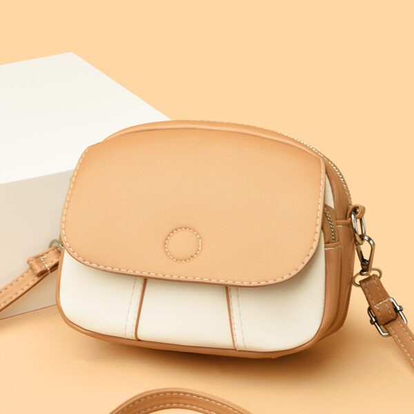 High-end women's bag 2025 new niche design crossbody bag mini round bag versatile fashion shoulder women's bag tide