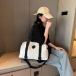 Travel bags, short-distance business trips, lightweight cross-border handbags, hand-held large-capacity shoulder luggage storage bags, sports and fitness