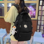 School bag for girls elementary school students 2022 new multilayer junior high school students high school students high value 2023 backpack