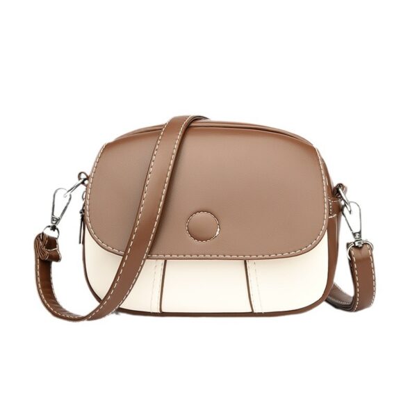 High-end women's bag 2025 new niche design crossbody bag mini round bag versatile fashion shoulder women's bag tide