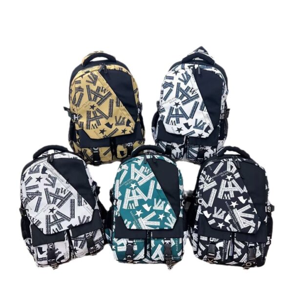 Casual and versatile backpack men's lightweight and large capacity travel backpack junior high school high school students school bag factory wholesale