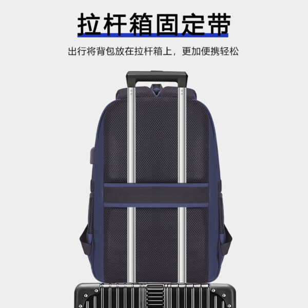 Classic Business Commuter Backpack Laptop Large Capacity Backpack for Traveling Lightweight Waterproof School Bag Men