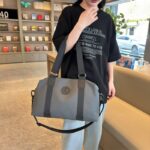Travel bags, short-distance business trips, lightweight cross-border handbags, hand-held large-capacity shoulder luggage storage bags, sports and fitness