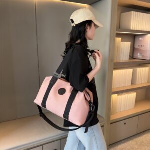 Travel bags, short-distance business trips, lightweight cross-border handbags, hand-held large-capacity shoulder luggage storage bags, sports and fitness